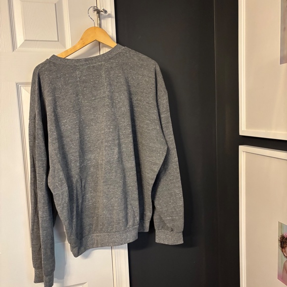 Aviator Nation Gray Boxy Long Sleeve Sweatshirt - Picture 2 of 7